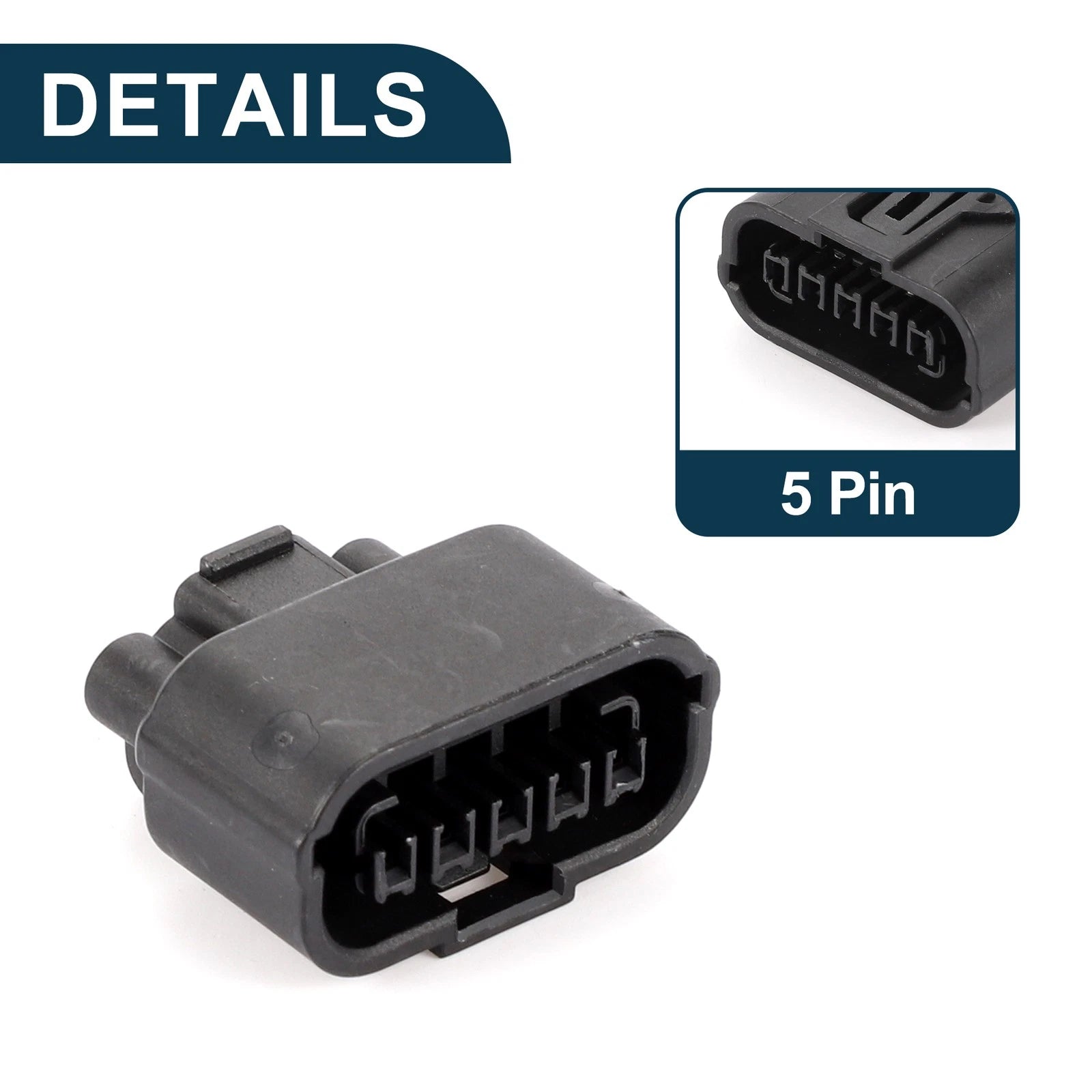 5 Pin Pressure Sensor Harness Connector Plug for Honda FK2 FK8 (2016–2021)