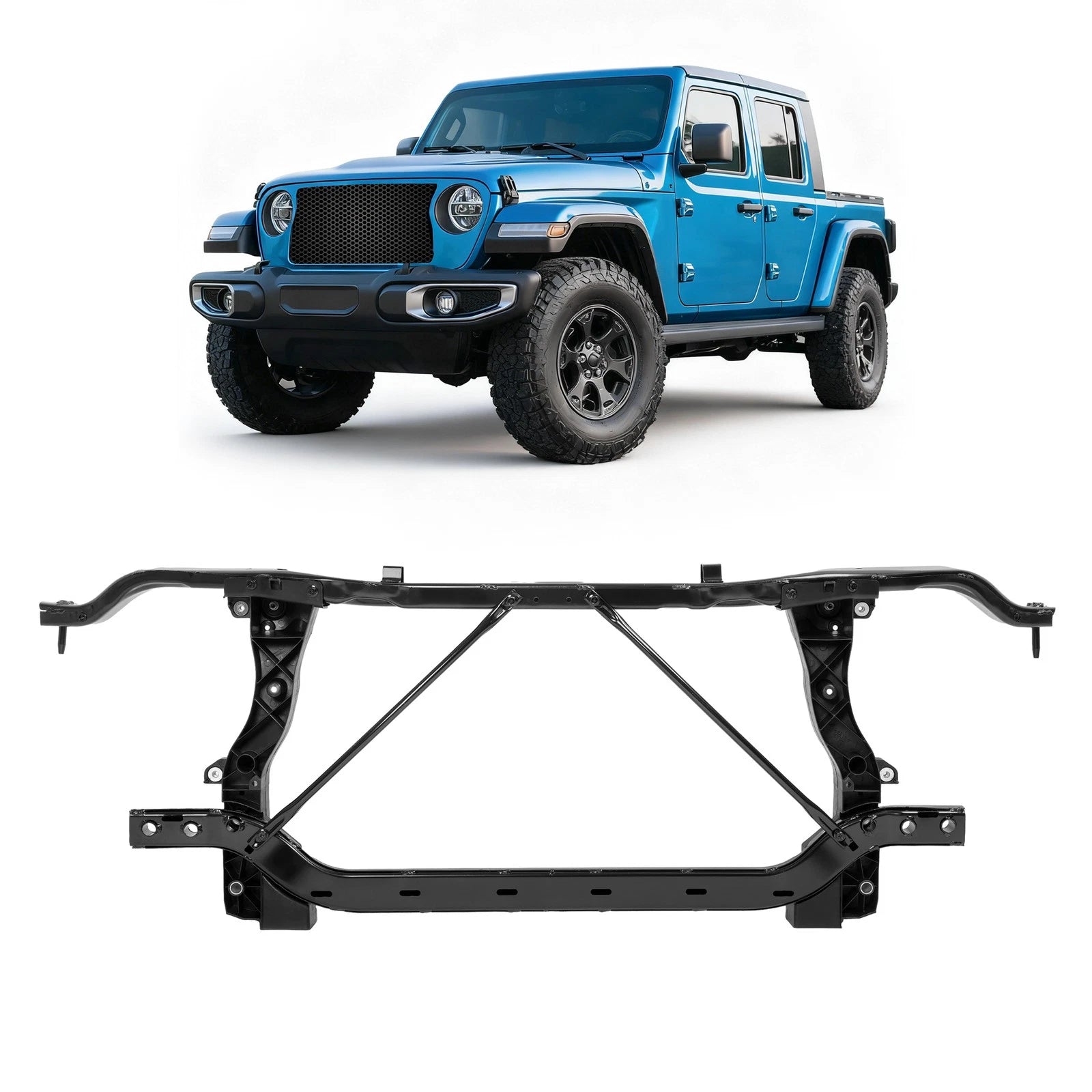 Radiator Support Core 68292503AB for Jeep Gladiator Wrangler (2018–2025)