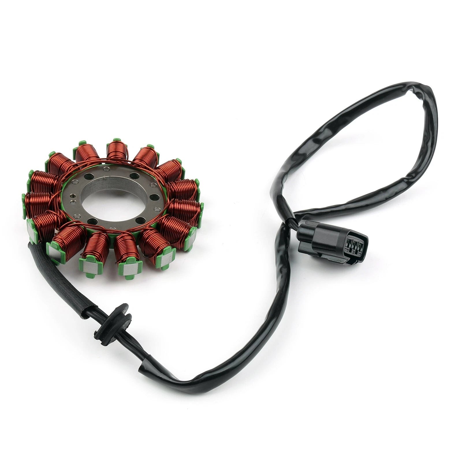 15-Pole Alternator Stator 104mm for BMW S1000R (2013–2021) S1000RR (2009–2019) - 12317718420