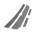 Stainless Black Billet Grille Combo for Chevy Silverado 2500HD/3500 (2005-2006)