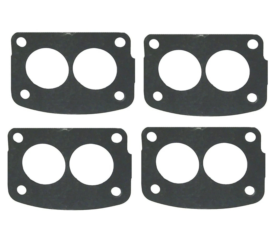 Set of 4 Exhaust Elbow Gaskets for Mercruiser 2.5L