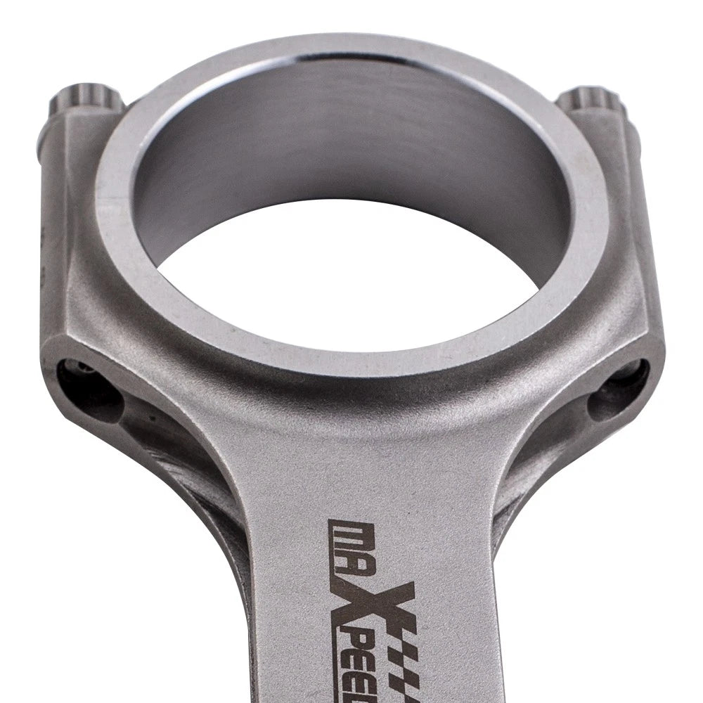 Set of 6 H-Beam Steel Connecting Rods for BMW N55B30 S55B30