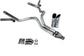 Dual Exhaust Kit for Ford F-150 (1987–1997) 3" Y-Pipe Slash Tips