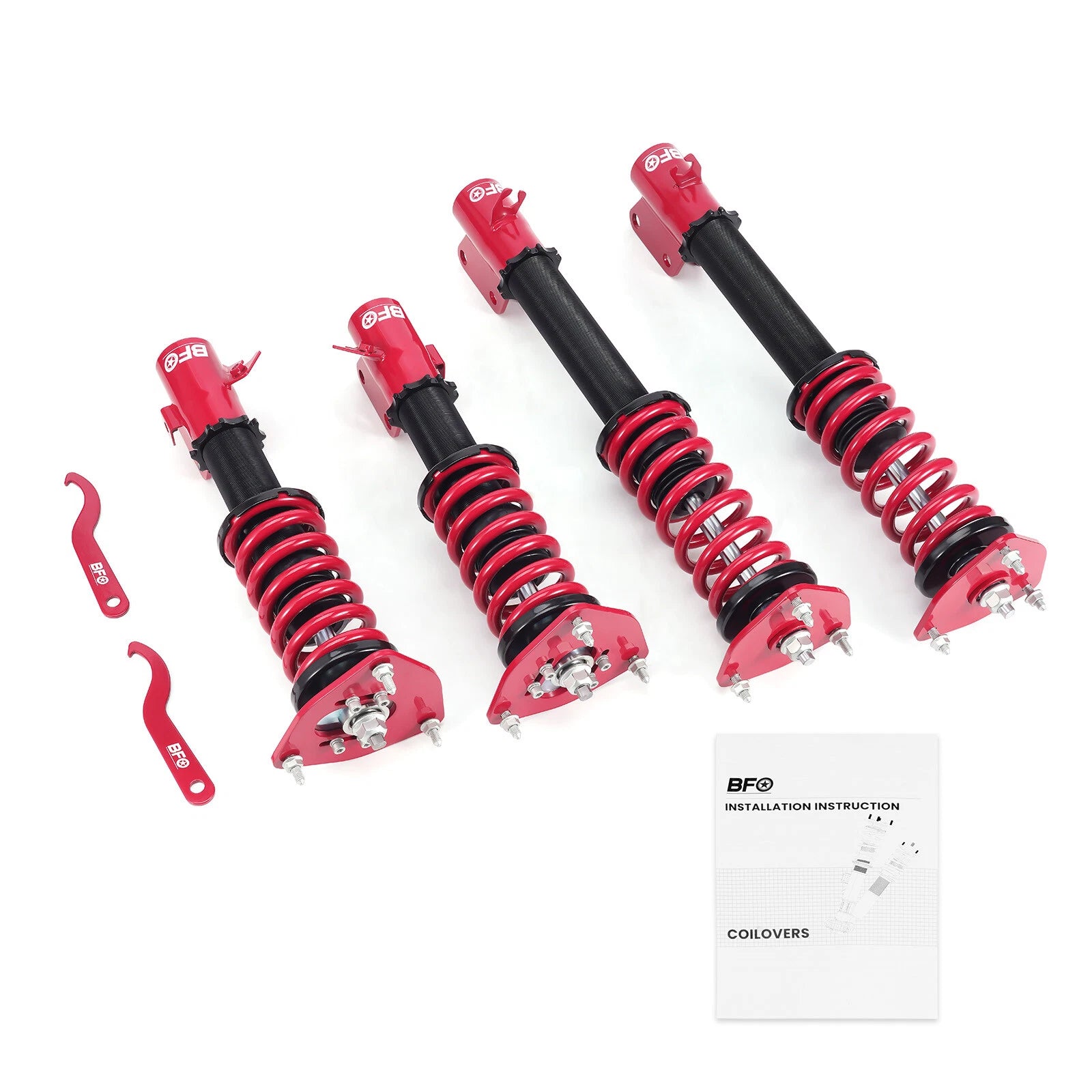 4X Coilovers Suspension Lowering Kit for Subaru Impreza WRX (2002–2007) Forester (2003–2008)