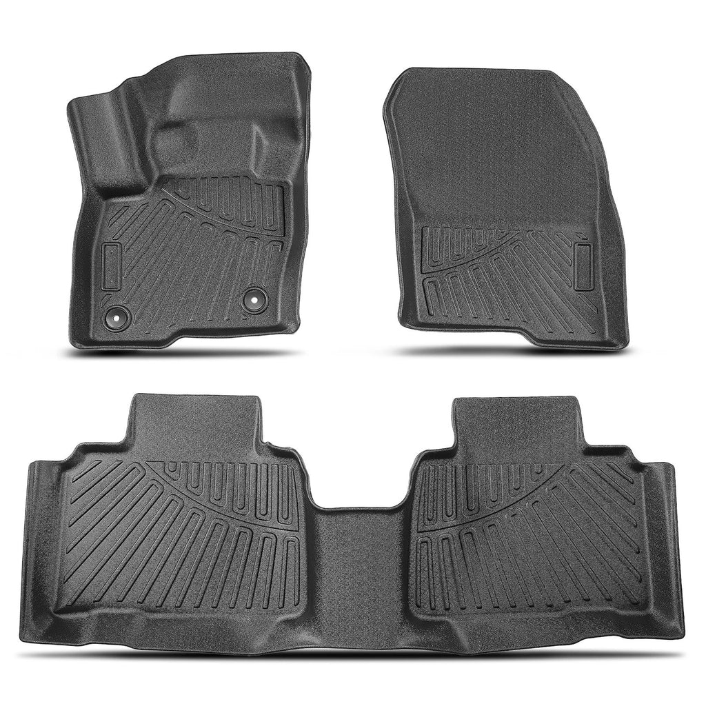 Set of 4 All-Weather TPE Floor Mats for Ford Edge (2015–2024)