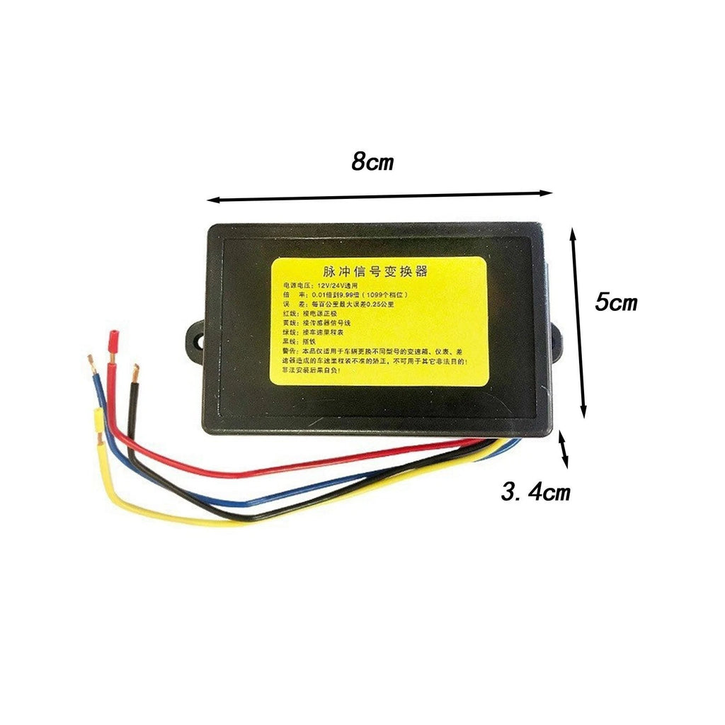 Odometer Pulse Signal Adjuster for Vehicle Boat RV (12V 24V)
