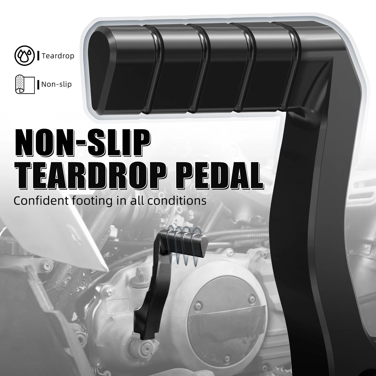 NICECNC Kick Starter Lever for Yamaha Banshee 350 (1987–2006)