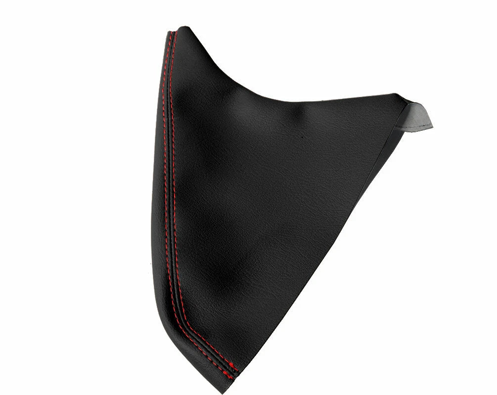 E Brake Boot Cover for BMW E30 (1984–1991) Black Red Stitch