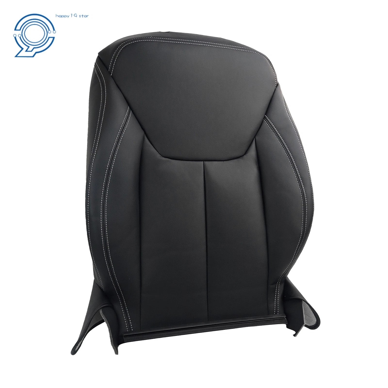 Set of 2 Black Leather Seat Covers for Jeep Wrangler (2013–2017)
