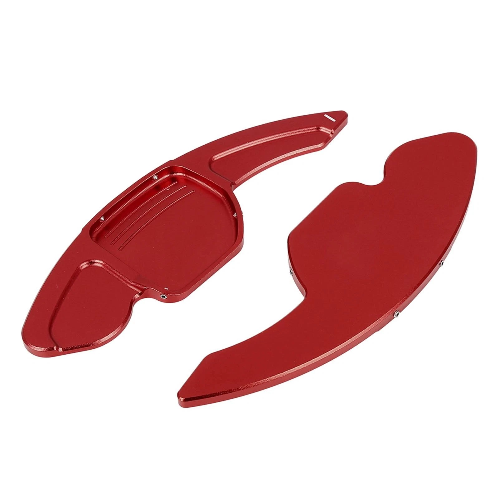 Pair Red Steering Wheel Shift Paddle for Audi A4 A5 S4 S5 Q5 (2013)