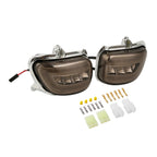 Front LED Turn Signals Smoked Lens for Honda Goldwing 1800 (2001–2017)