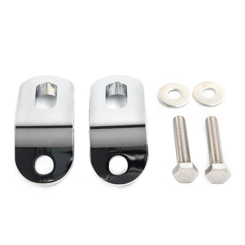 Touchless Tie-Downs Mount for Harley Touring Road King Electra Glide (2014–2023) Chrome