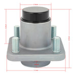 Front Wheel Hub for EZGO TXT Golf Cart (2001.5-UP)