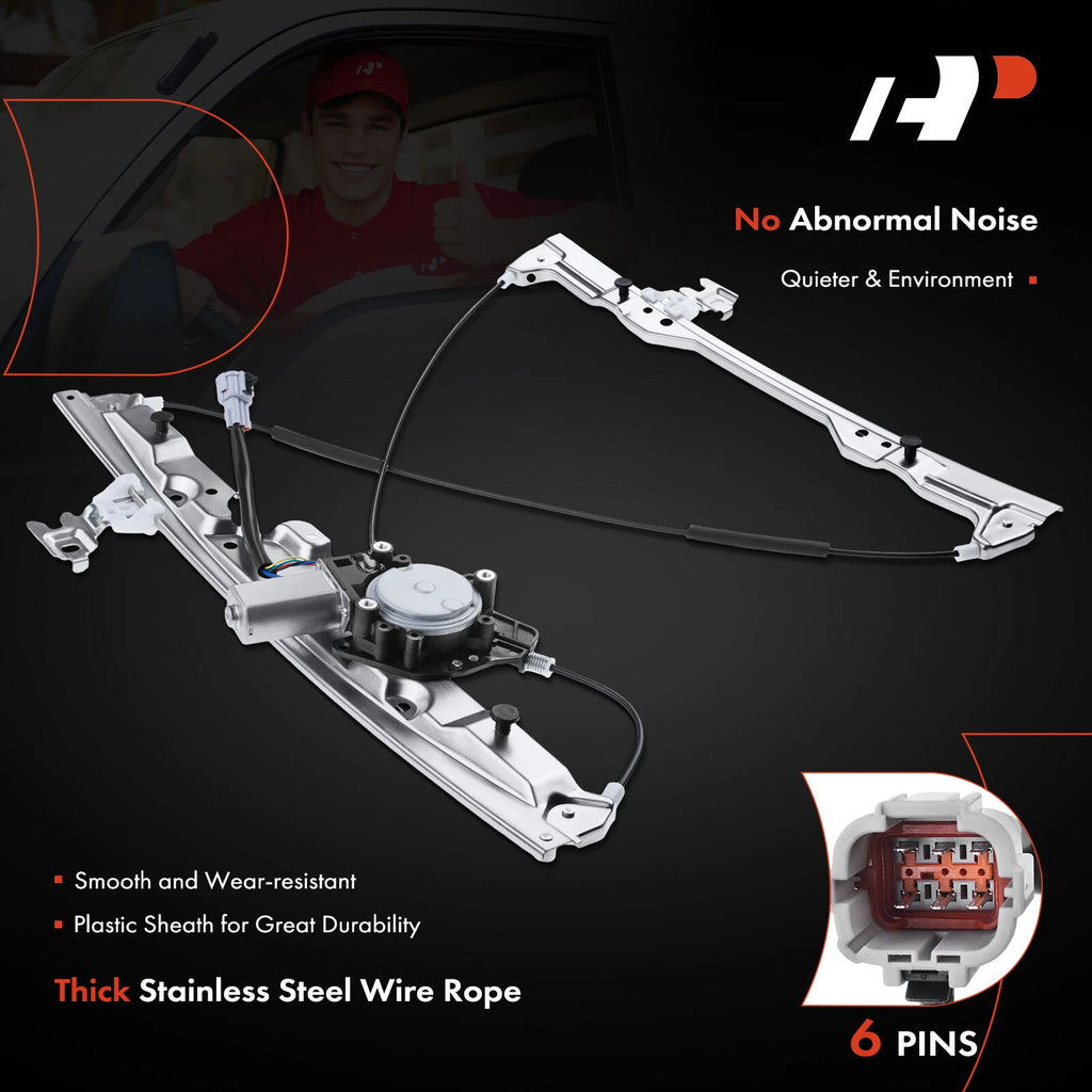 Power Window Regulator with Motor for Nissan Quest (2004–2009)