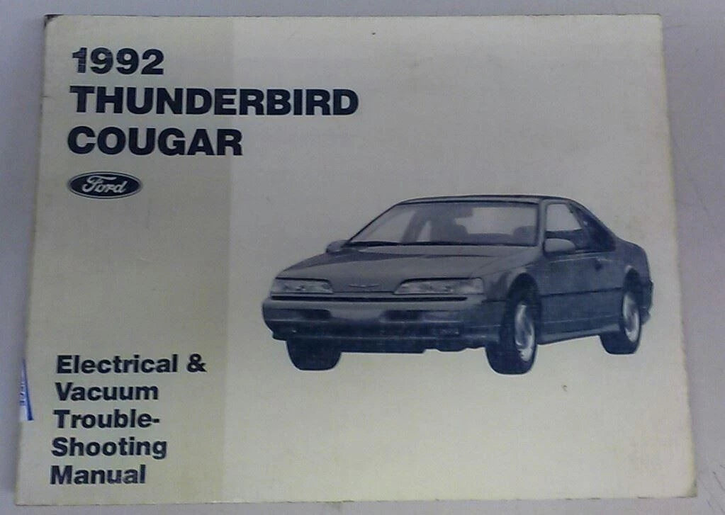 Electrical Vacuum & Service Manual Set for Thunderbird Cougar (1992)