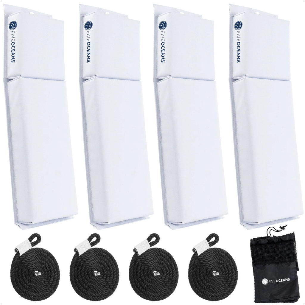 Set of 4 Boat Fenders for Contour Bumpers (24" x 6-7/8" x 2-1/2")