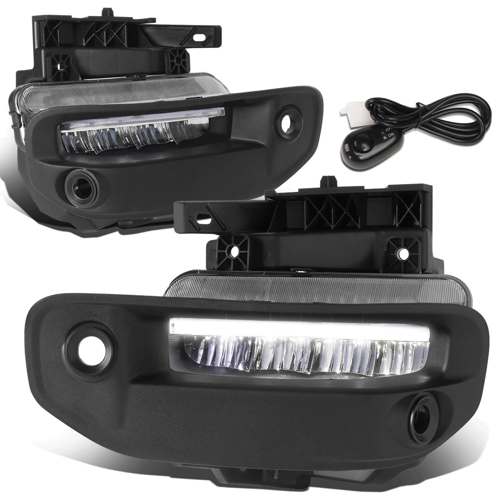 LED Fog Lights with Bezel Cover & Switch for Ram 1500 (2019–2022)