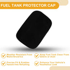 Fuel Tank Door Cap for Volkswagen Passat (2012–2018) Oil Filler Black