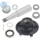 5 Lug 5" Bolt & 8.25" Round #84 Spindle Trailer Idler Hub Kit (2000 lbs)