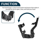 Hood Hinges for Toyota Camry (2012–2014) 5341006190 1 Pair