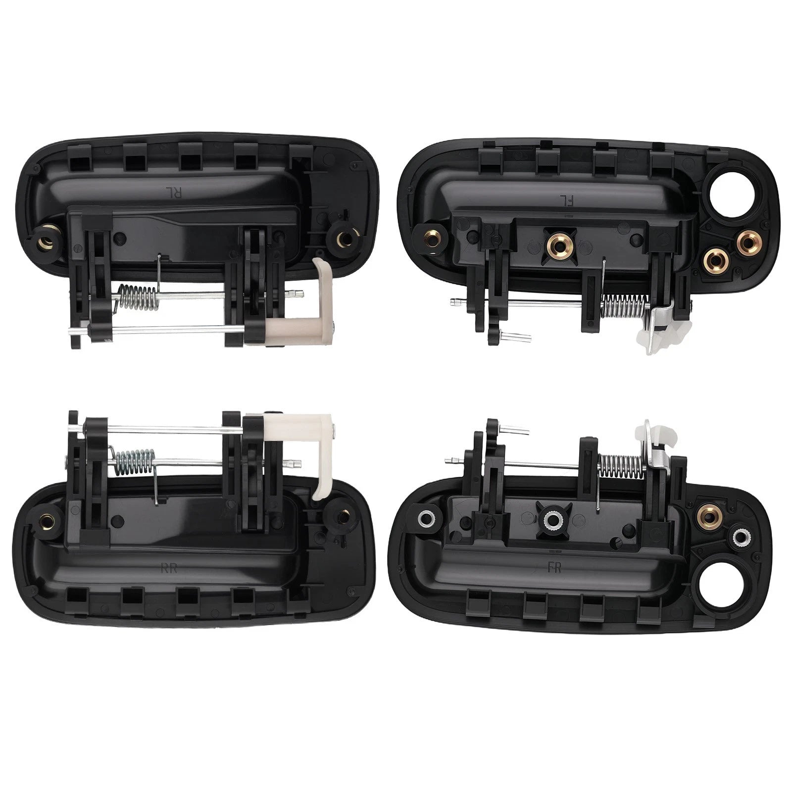 Set of 4 Exterior Door Handles for Toyota Camry (1992–1996)