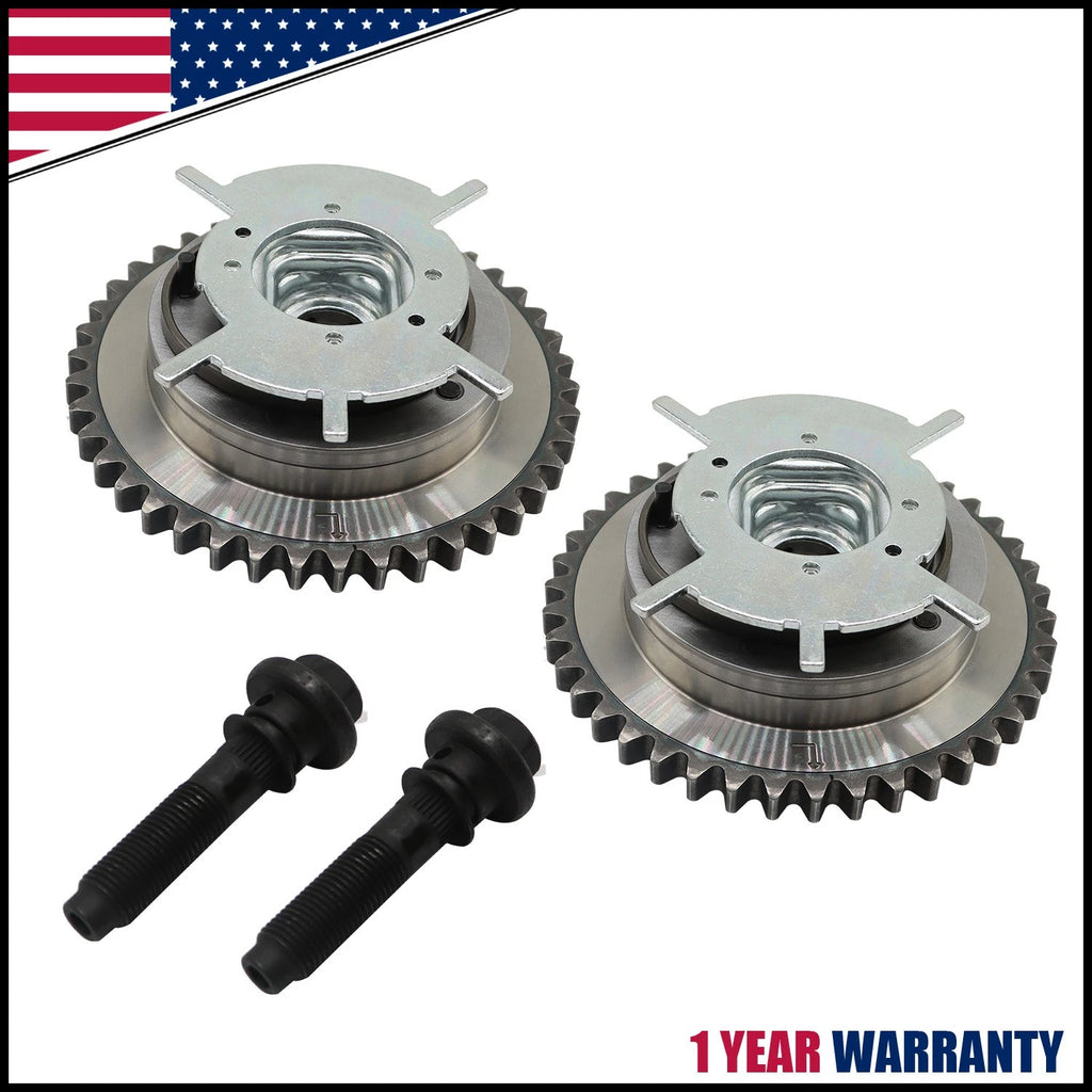 2pc Timing Cam Phaser VVT Gear for Ford F-150 Lincoln 5.4L 4.6L (2004–2014)