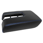 Console Armrest Lid Cover for Toyota Tundra (2014–2019) Blue Stitch