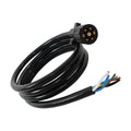 7-Way Trailer Extension Cord for RV Trailer (8 Ft)