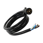 7-Way Trailer Extension Cord for RV Trailer (8 Ft)