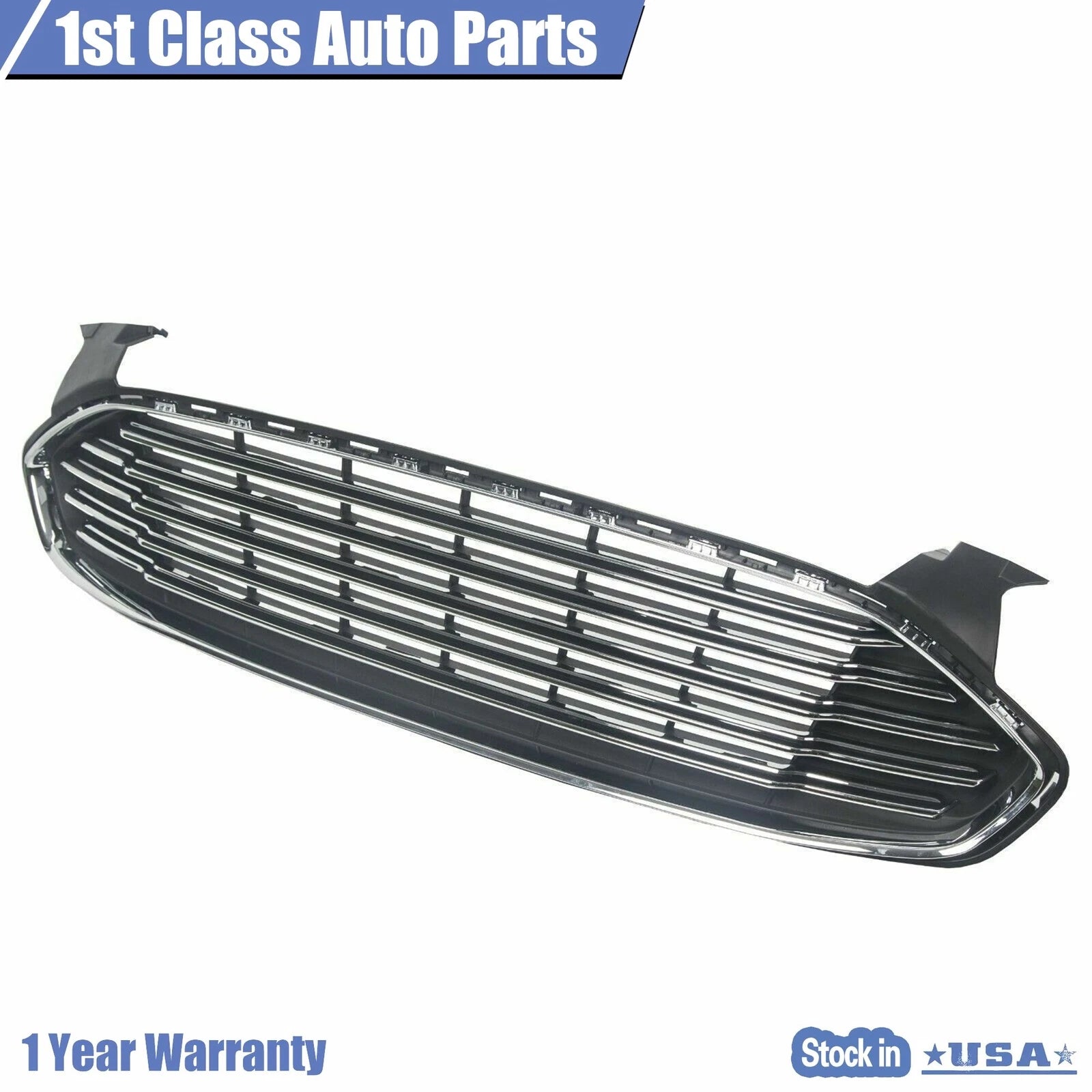 Front Bumper Upper Grille Assembly for Ford Fusion (2013-2016)
