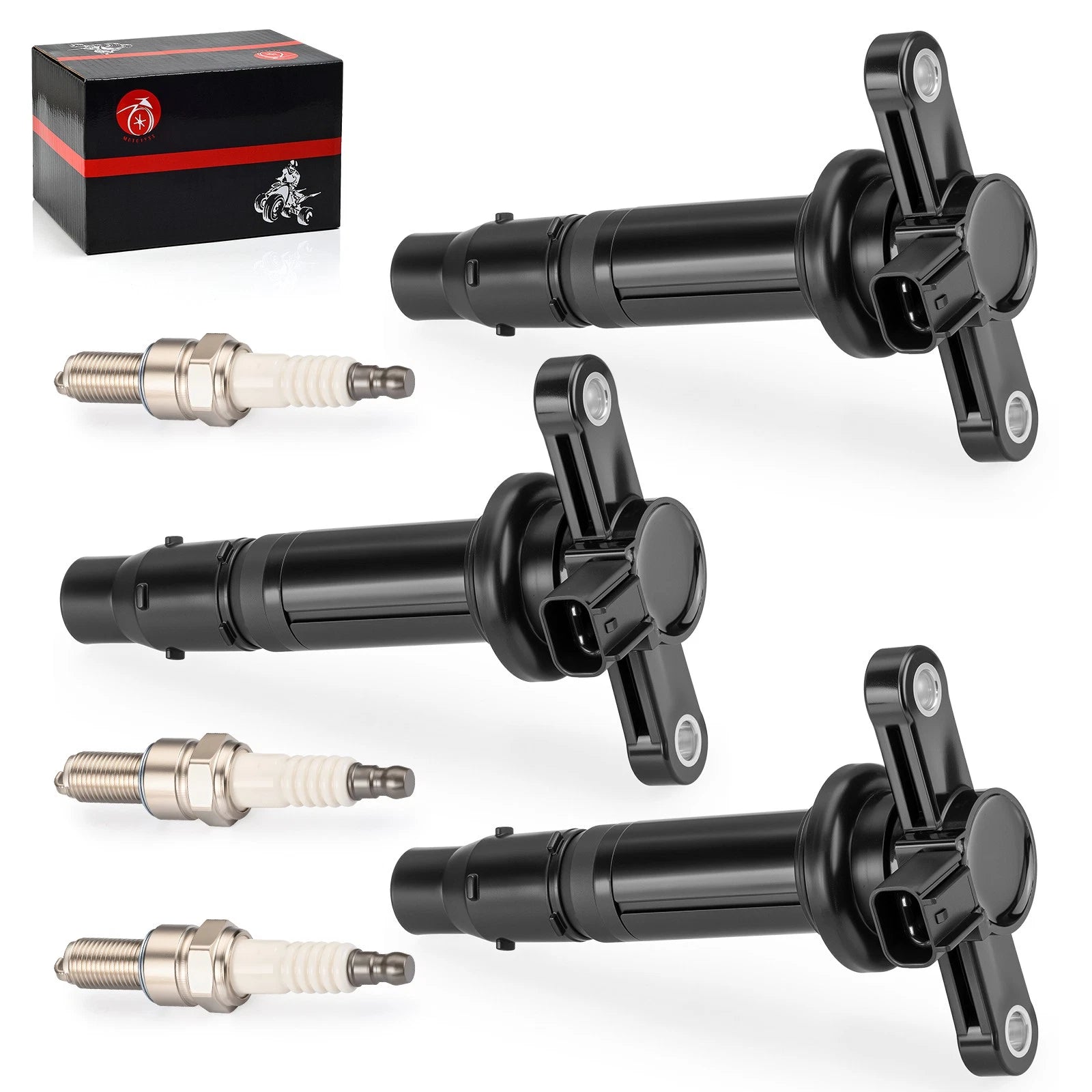 3pcs Ignition Coil for Yamaha YXZ1000R (2016–2024) 2HC-82310-00-00 CR9-EB000-00-00