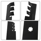 3 Mulching Blades for John Deere 48" (LA140–LA165)