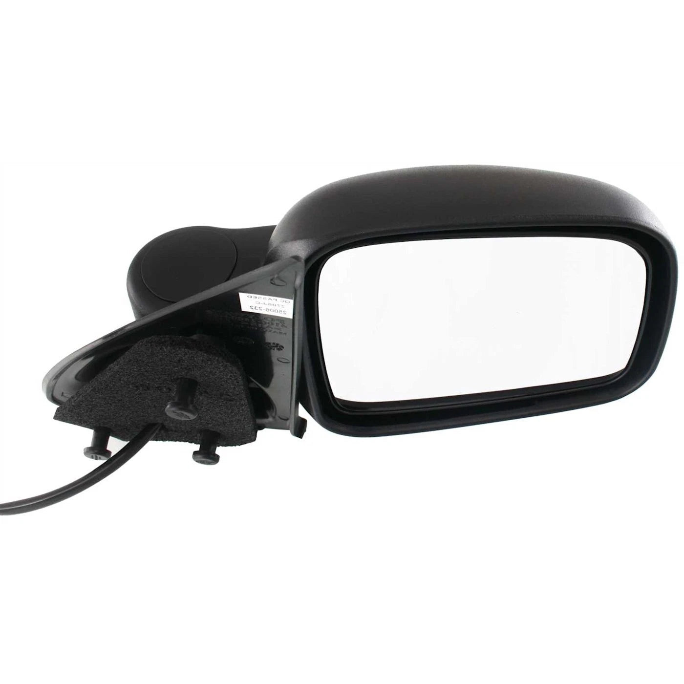 Power Mirror for Jeep Liberty (2002–2007) Right Textured Black Manual Folding