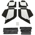 Set of 4 Upper Half Soft Doors for Can-Am Defender Max HD10 HD8 (2017–2022)