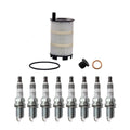Wix Engine Oil Filter & NGK 8 Ruthenium HX Spark Plugs for Audi RS4 RS5 (2006–2020)