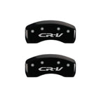 Caliper Covers Set of 4 Engraved Black for Honda CR-V (2004–2006)