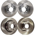Front and Rear Disc Brake Rotors for BMW 325i, 323i (2001–2005)