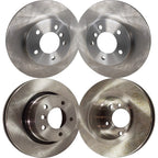Front and Rear Disc Brake Rotors for BMW 325i, 323i (2001–2005)