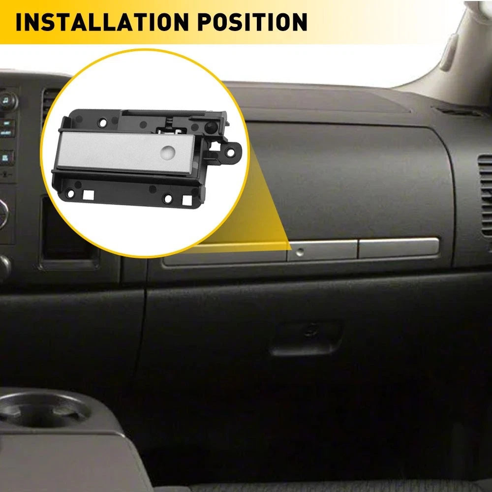 Upper Glove Box Latch Door Handle for GMC Sierra 2500 HD 3500 HD (2008-2014)