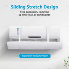 Adjustable Air Conditioner Windshield Baffle Shield for Home