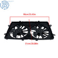 Dual Radiator Fan Assembly for Chevy Suburban Tahoe GMC Yukon (84580366 86778035)