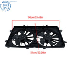 Dual Radiator Fan Assembly for Chevy Suburban Tahoe GMC Yukon (84580366 86778035)