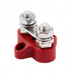 Bus Bar M8-M8 2 Post 150A Red for 12V 24V Systems