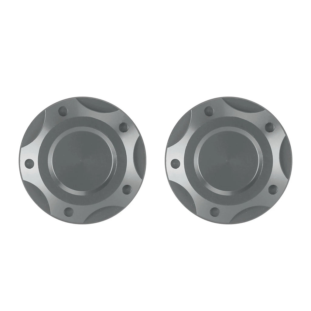 Aluminum Titanium Frame Hole Caps Plug Cover for Yamaha YZF-R3 R25 MT03 MT25 (2015–2023)