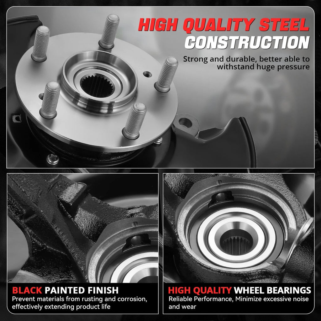 Loaded Wheel Bearing Knuckle for Honda Accord 2.4L (2003–2007)