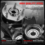 Loaded Wheel Bearing Knuckle for Honda Accord 2.4L (2003–2007)