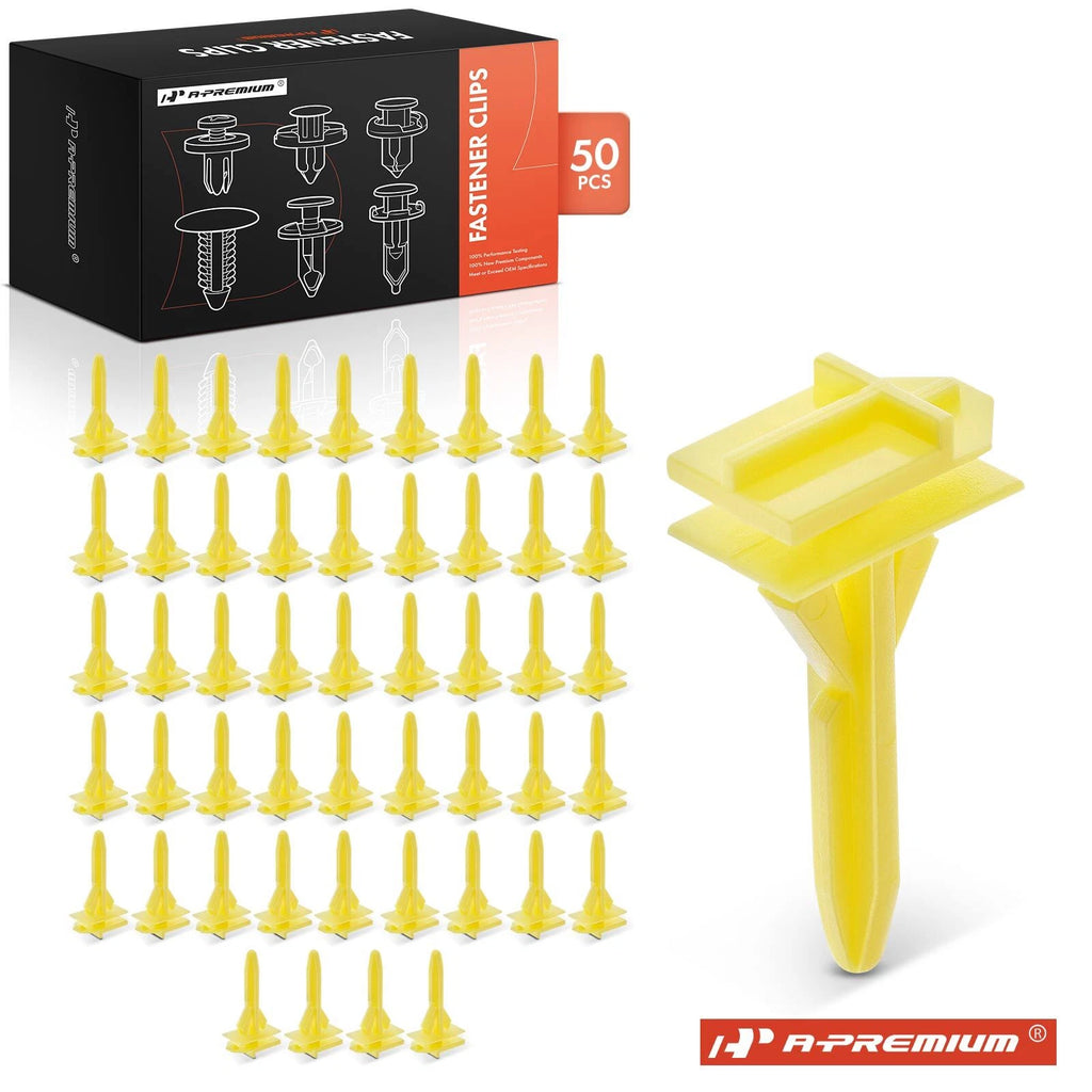 Nylon Rocker Panel Moulding Clips with Seal for GM Chevy (1964–1977)