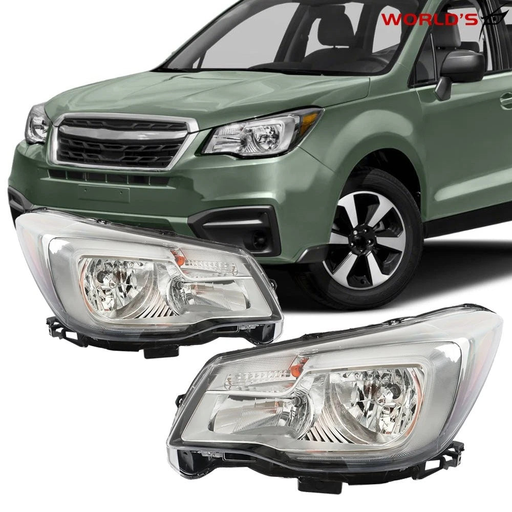 Halogen Headlights Pair for Subaru Forester (2017–2018)