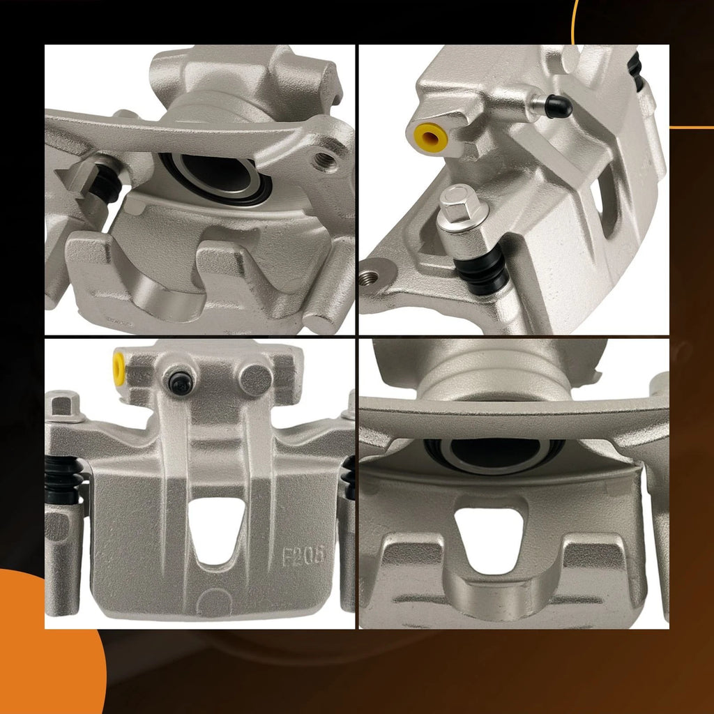 Set of 2 Rear Disc Brake Calipers for Mitsubishi Endeavor (2004–2008, 2010–2011)