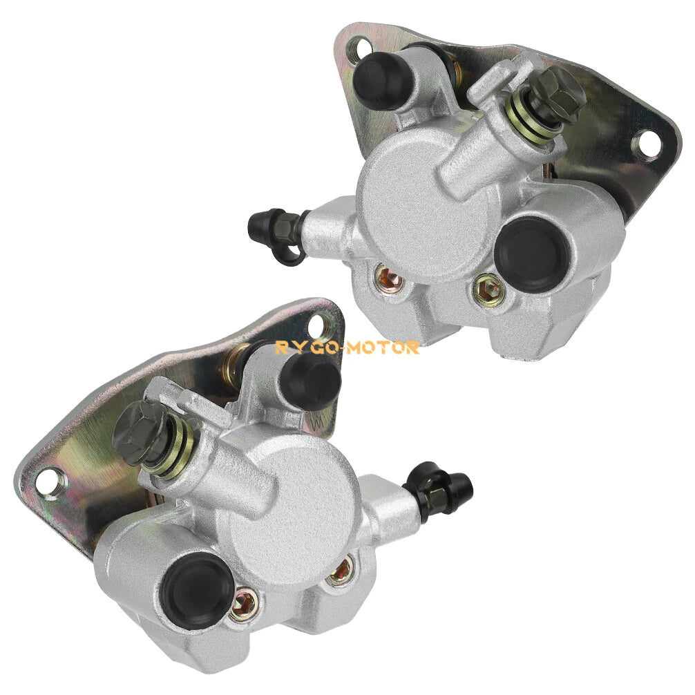 Front Left Right Brake Caliper & Pads for Yamaha Grizzly 600 660 (1998–2008)